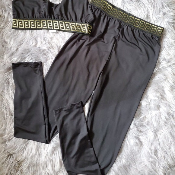 2 piece black and gold set - Picture 6 of 6